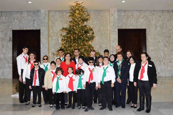 The Christmas Tree at Baabda Palace 